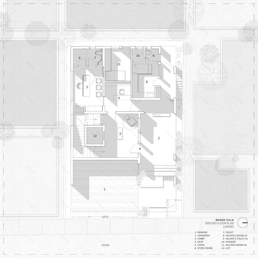 Wedge Villa 别墅丨印度班加罗尔丨Cadence-34