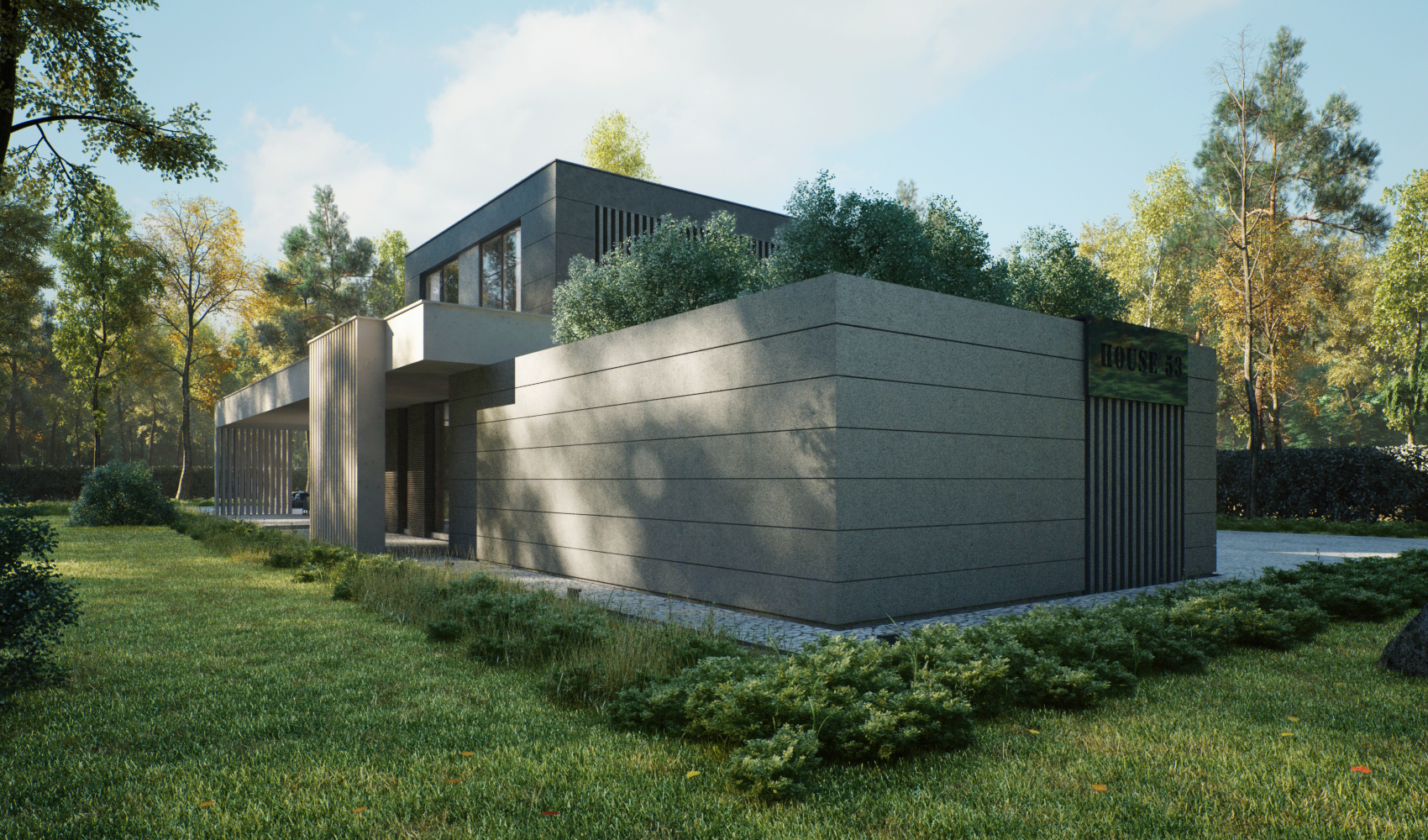 Country residence in the village of Riverside Alexandra Fedorova-6