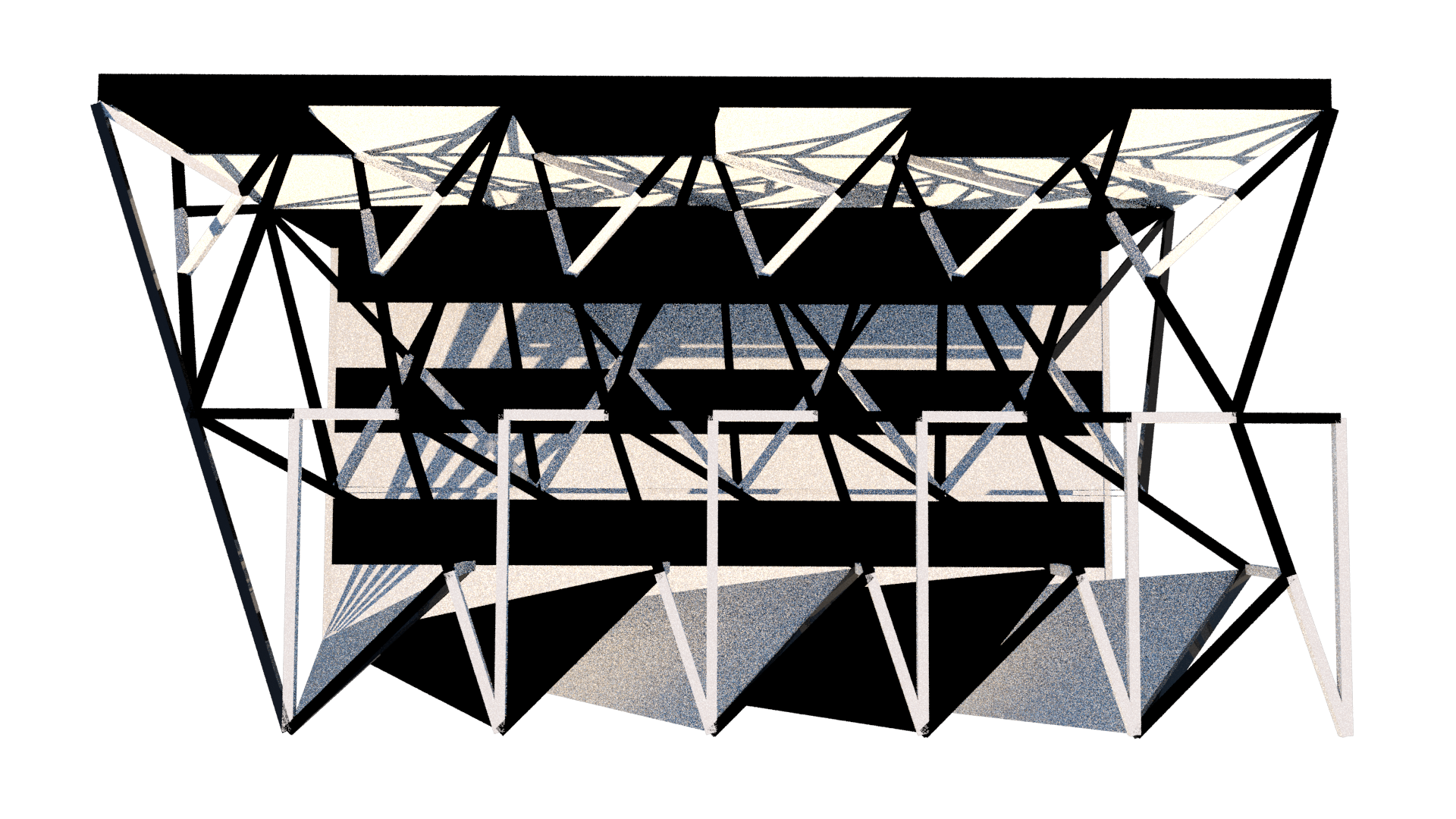 山本耀司黑白和不对称设计展示空间-5