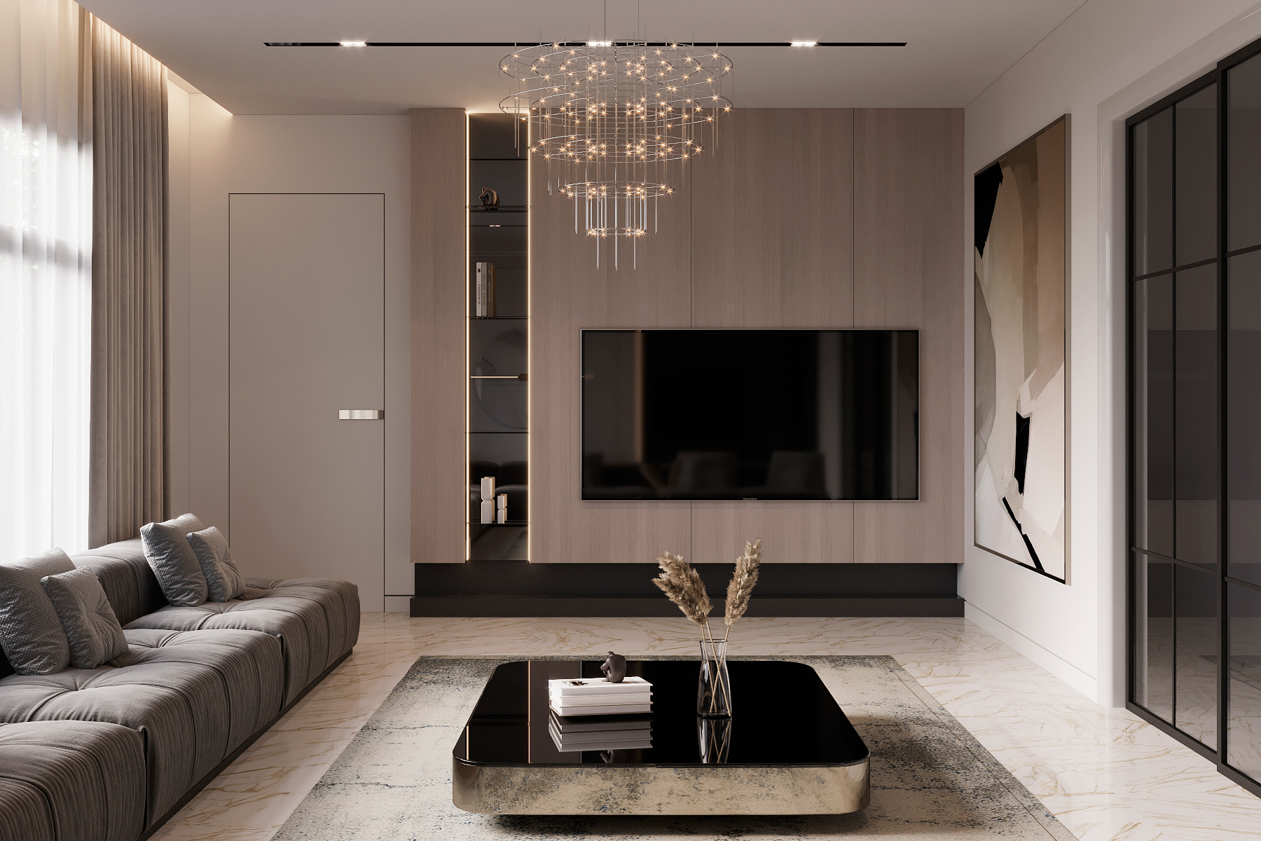 客厅丨Mohammed Yossef-21