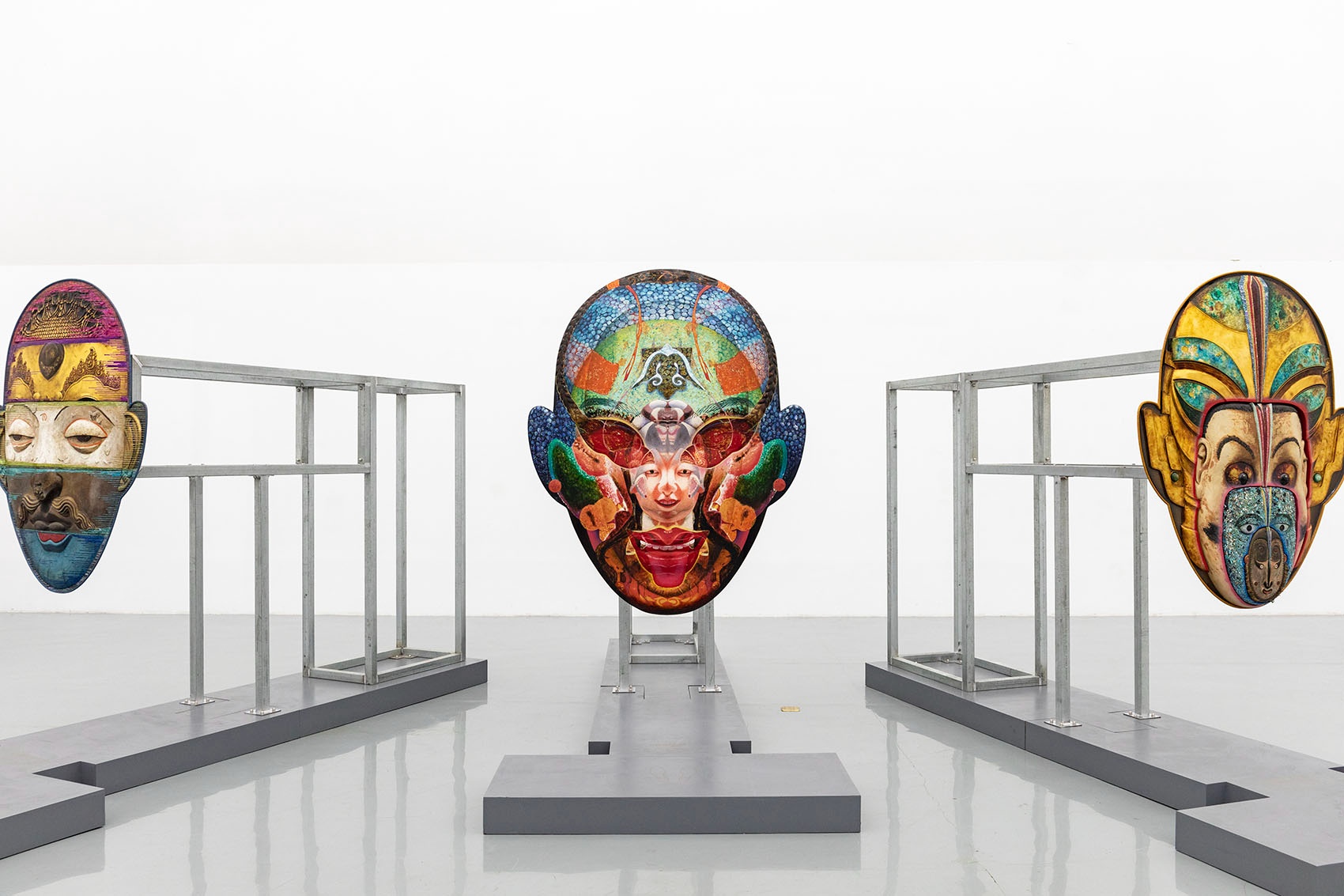 北京“变相—王国建艺术展”展览设计丨燕尾设计室-33