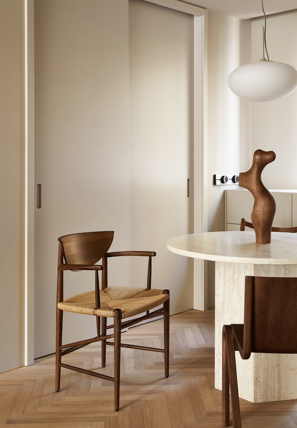 奶油复古感公寓丨中国北京-44