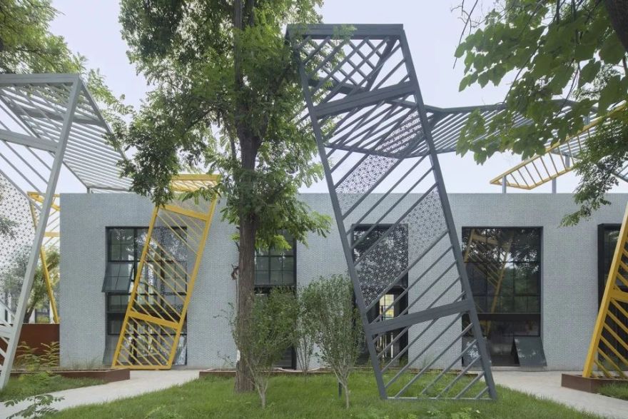 “织物构建”Fashion Factory创意工厂A庭院城市更新丨中国北京丨非静止建筑设计-73