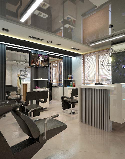 50平米美容沙龙设计项目(现代风格 莫斯科)丨俄罗斯莫斯科-10