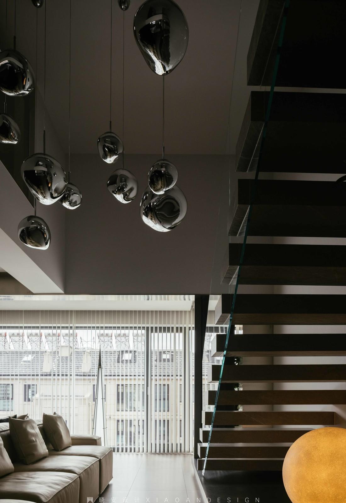 350㎡极简现代住宅-39