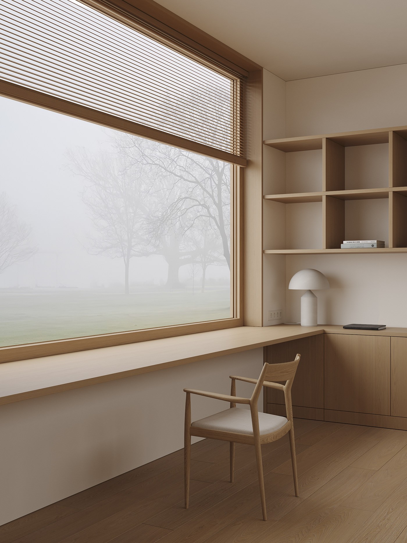 原木风小空间公寓设计 既素雅又精致-14