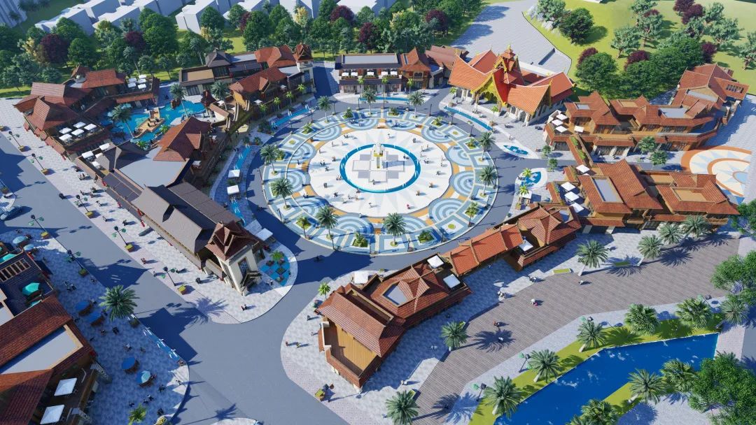 伟光汇通·云南傣族古镇丨中国德宏傣族景颇族自治州丨PTA上海柏涛北京事业部·设计五部-31