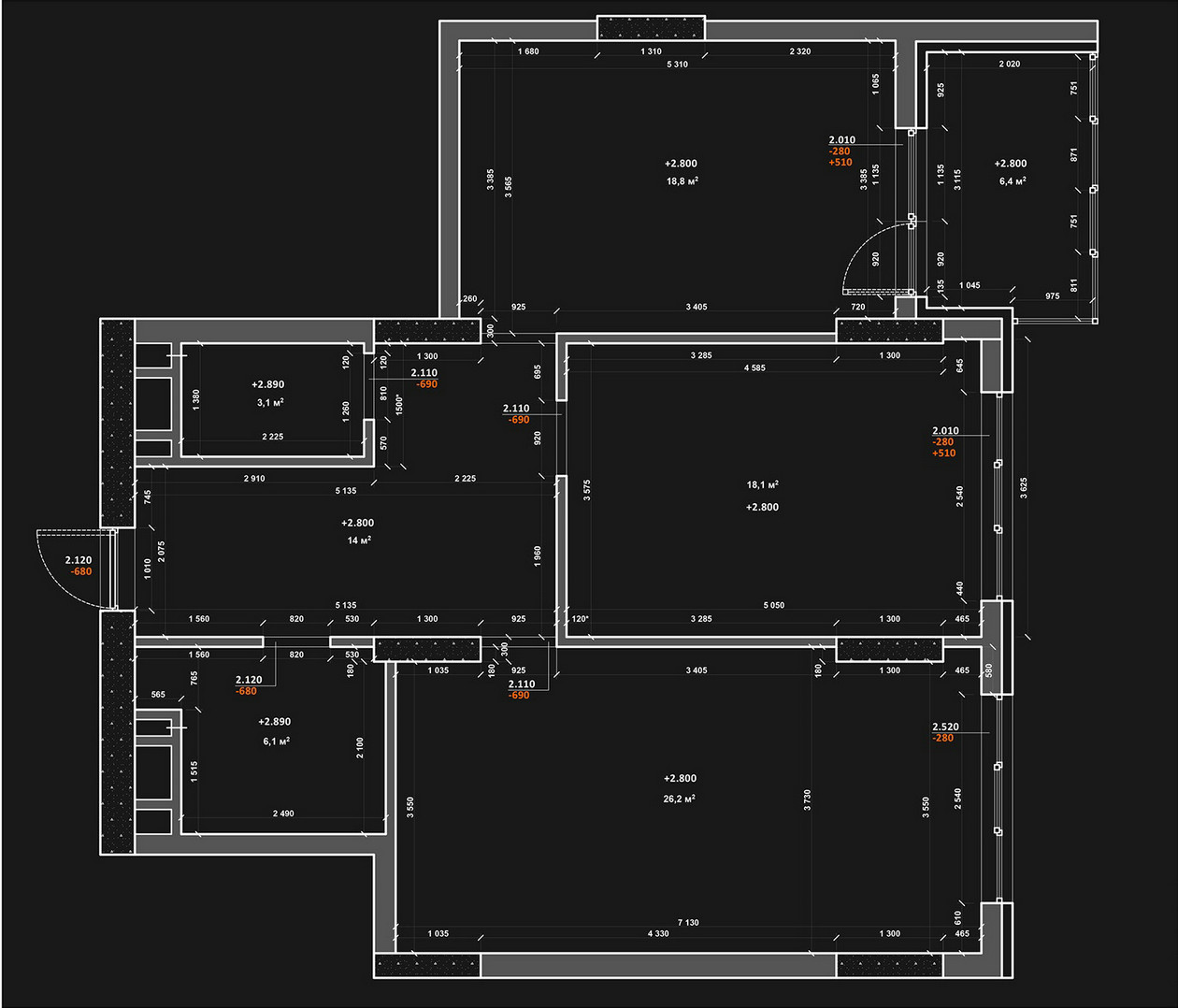浅色系公寓设计-0