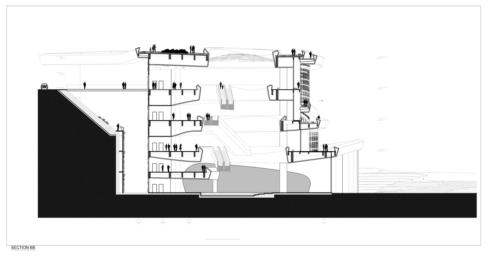 南京方山唐山国家地质公园博物馆 · Odile Decq-52