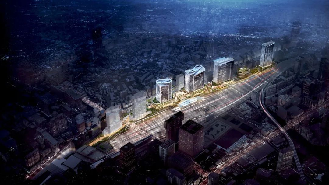 创新国际枢纽TOD,东京品川门户规划丨日本东京丨美国Pickard Chilton建筑师事务所-6