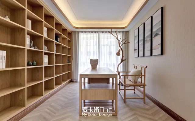 260㎡日式禅意风别墅  麦卡洛软装设计-24
