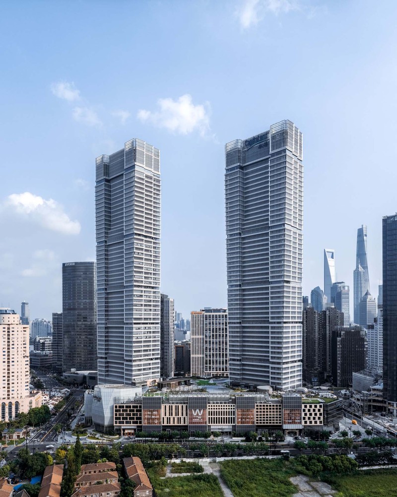 Raffles City The Bund 办公建筑设计丨中国上海丨Pelli Clarke & Partners-46