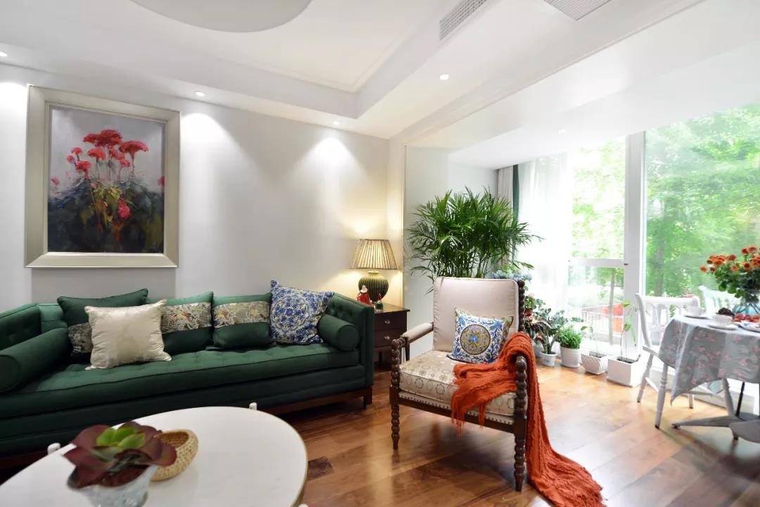 昆明装修公司恒阁装饰|130㎡优雅绚丽美式，把彩云之南的美装进她的家中-6