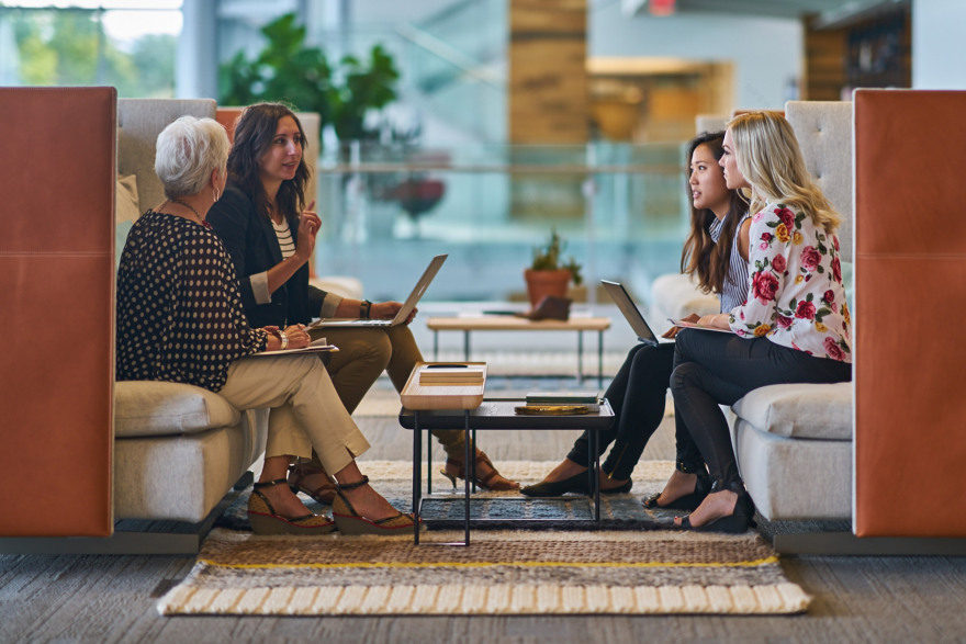 Haworth's Leadership Community Space designed to "attract top talent"-27