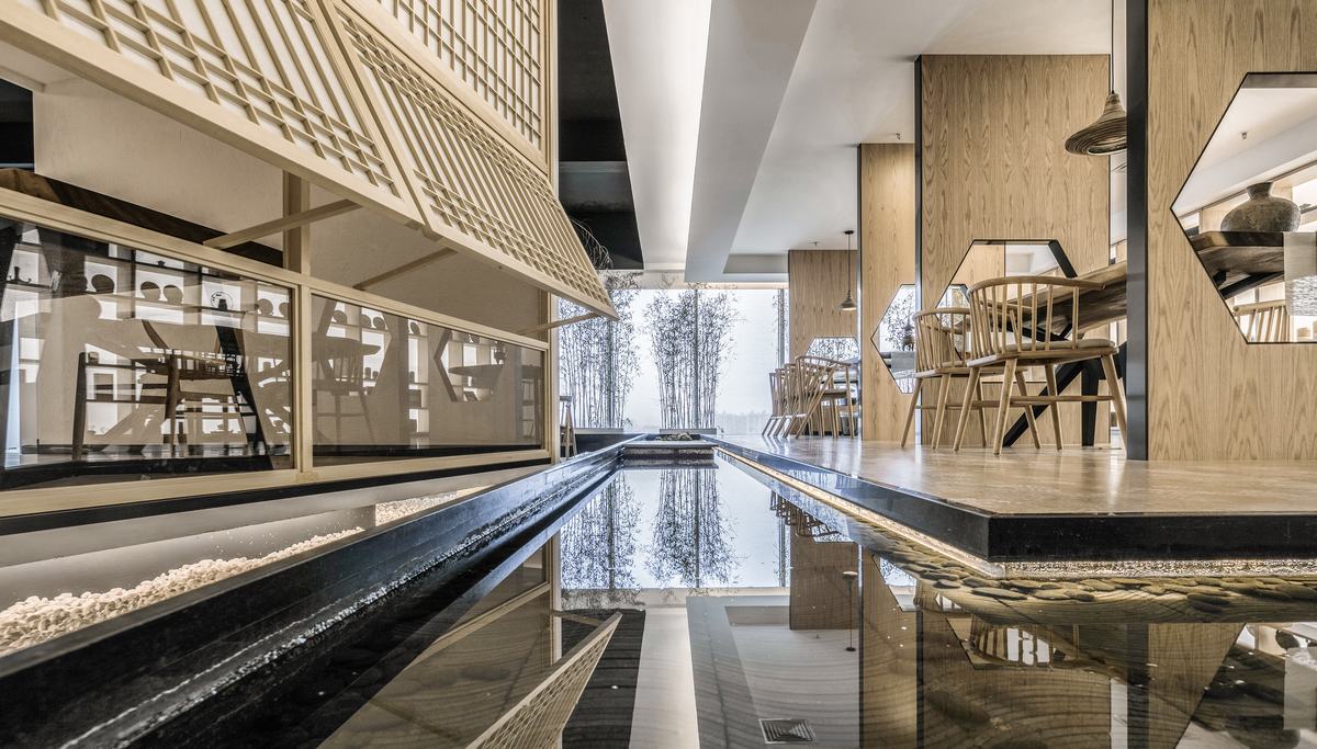 《身临其境》禅茶办公会所，东方禅意与海派设计完美融合-35