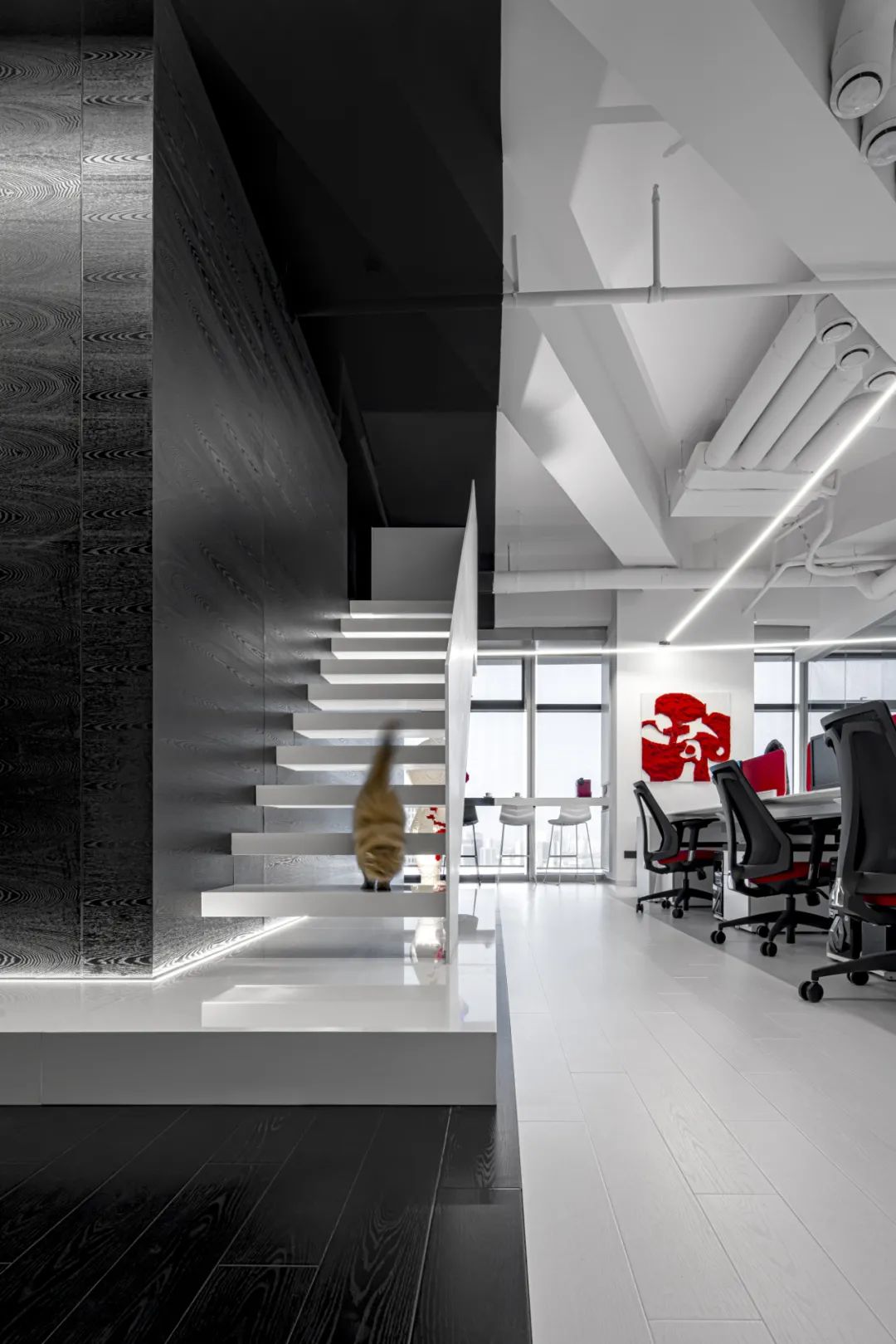 汕头龙光世纪大厦“黑白盒子”丨中国汕头丨HSU许业功设计-10