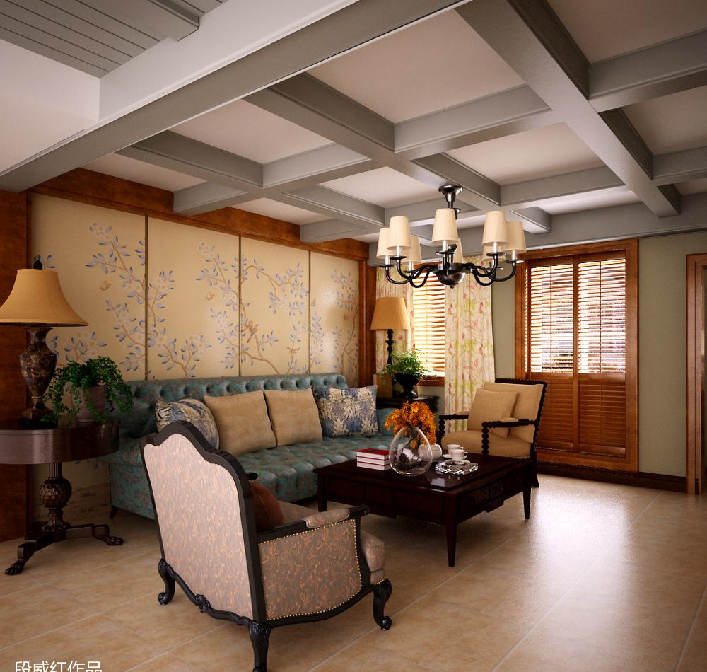 
【蝶懿设计】简美风格平层 -0