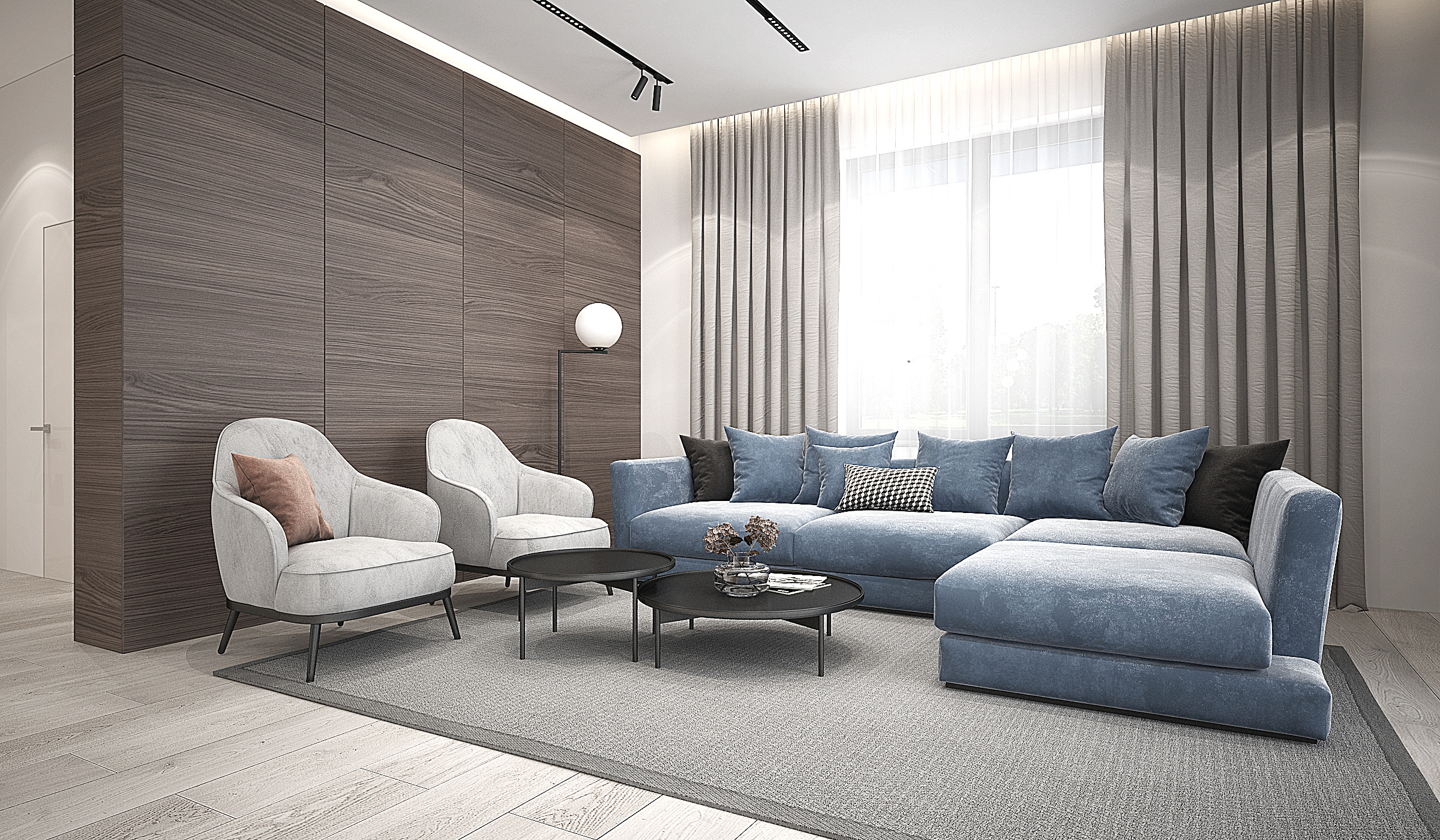 Modern houses. Kyiv region, "Island"-4