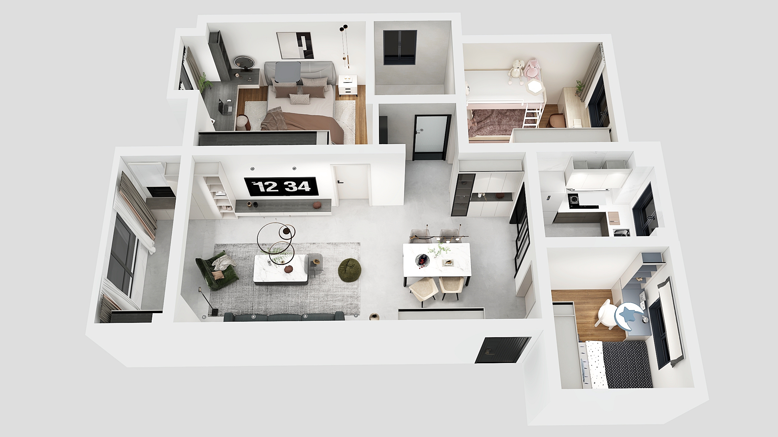 滚桥家园16栋804-0