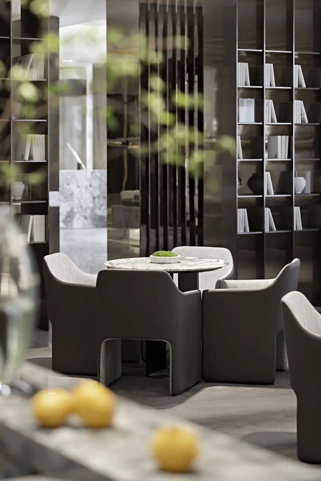 绿城济南诚园生活美学馆 | 现代简约与镜面艺术的完美融合-33