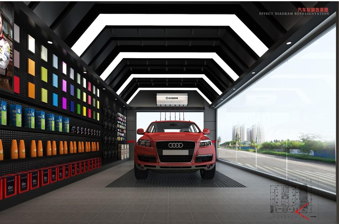 
「商业空间」零公里汽车养护中心 -5