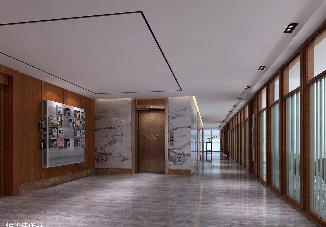 江苏某物流公司现代简约风室内设计-14