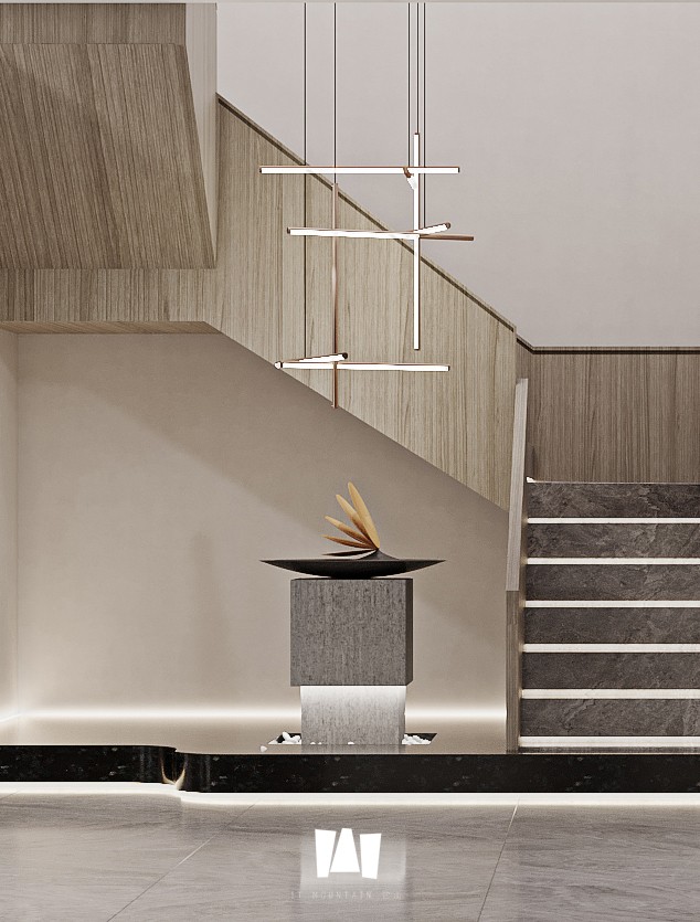 自然温馨的错层空间设计丨它山空间设计-46