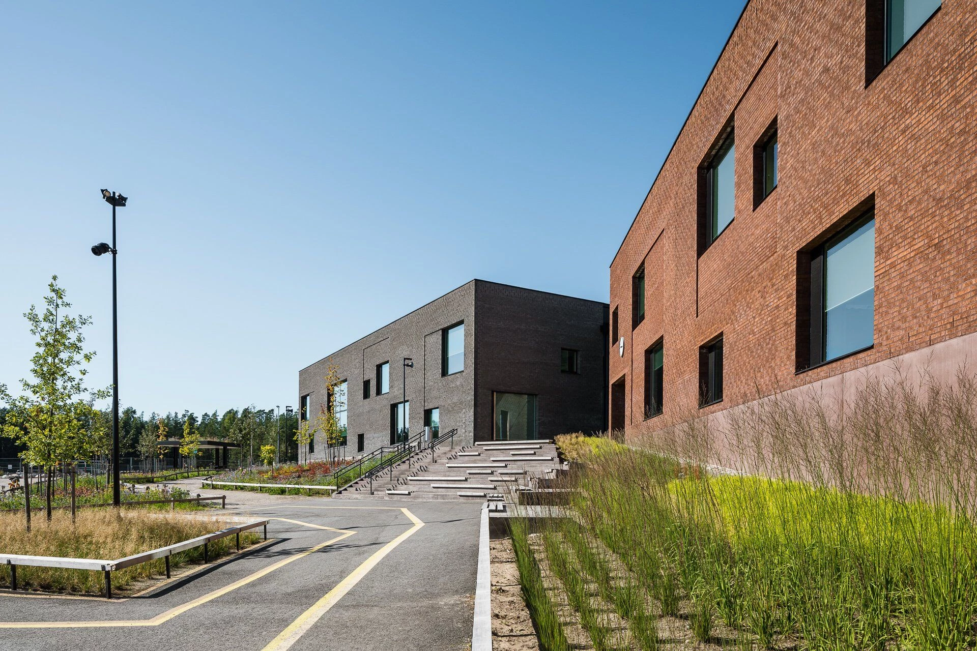 Sipoonlahti 学校扩建项目“Tandem”丨芬兰-14