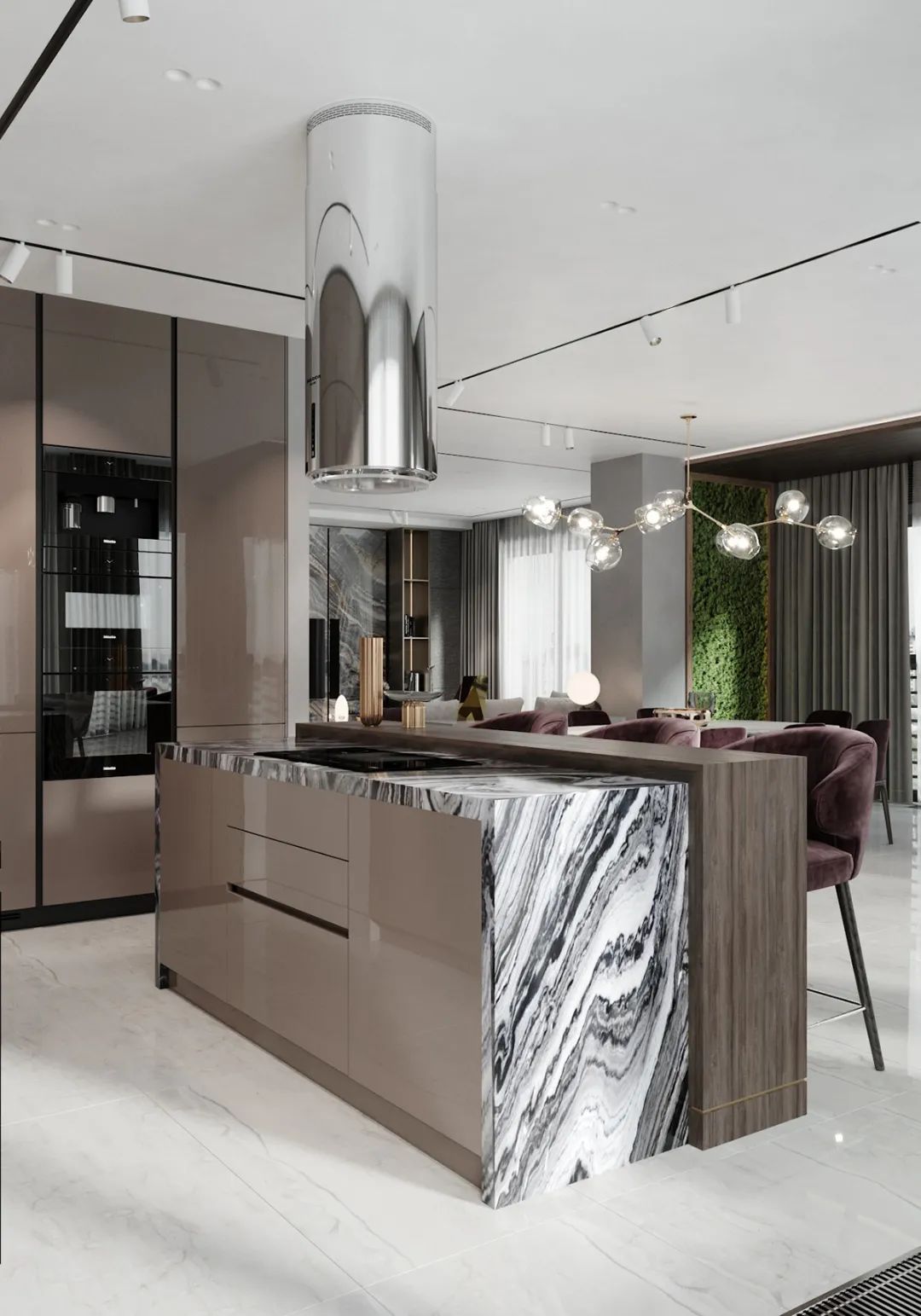 高级灰金属风格住宅丨俄罗斯丨俄罗斯圣彼得堡设计师 Gavriil Verbitsky-50