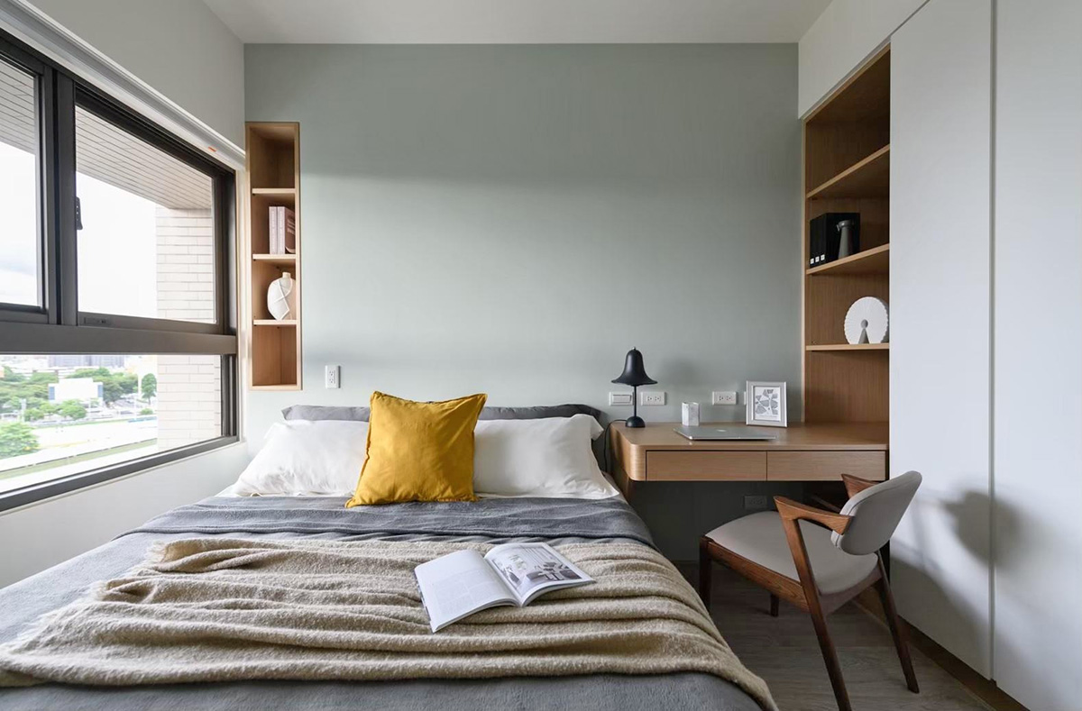 家装设计案例鉴赏——日系清新无印风简约小窝-24