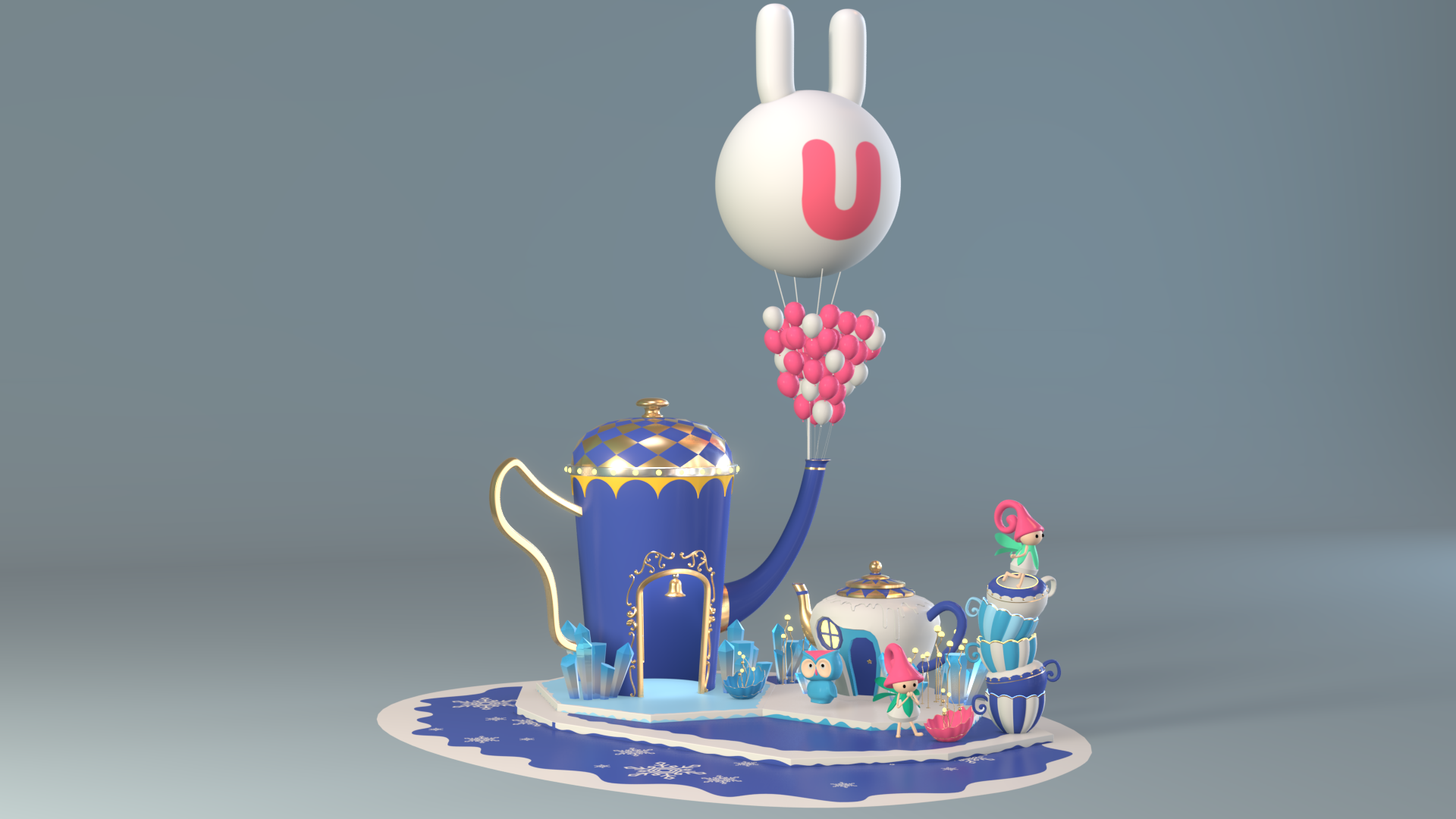 U城天街欢乐季 幻境奇遇记（2019圣诞美陈）-0