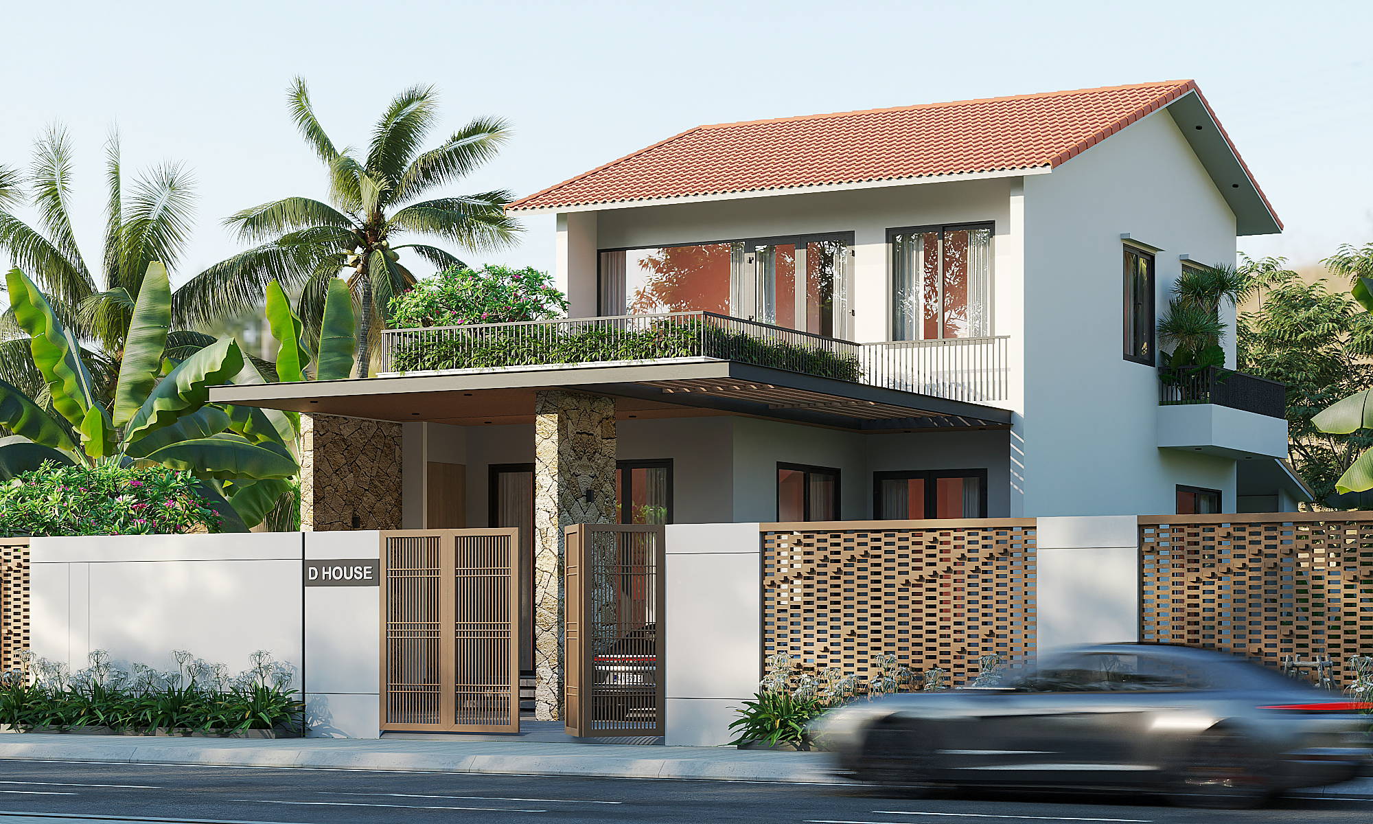 D HOUSE TAM KY 自建别墅-2