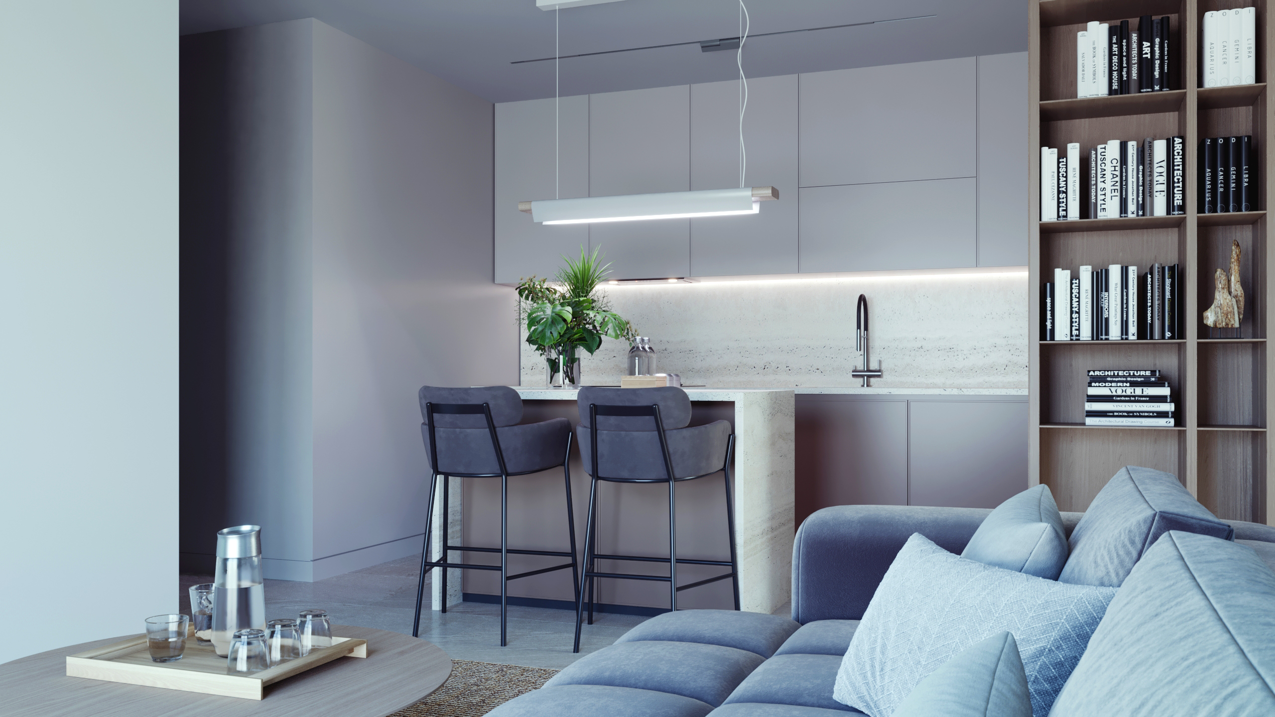 56平方米公寓室内设计丨乌克兰丨ARCHI,REAL-9