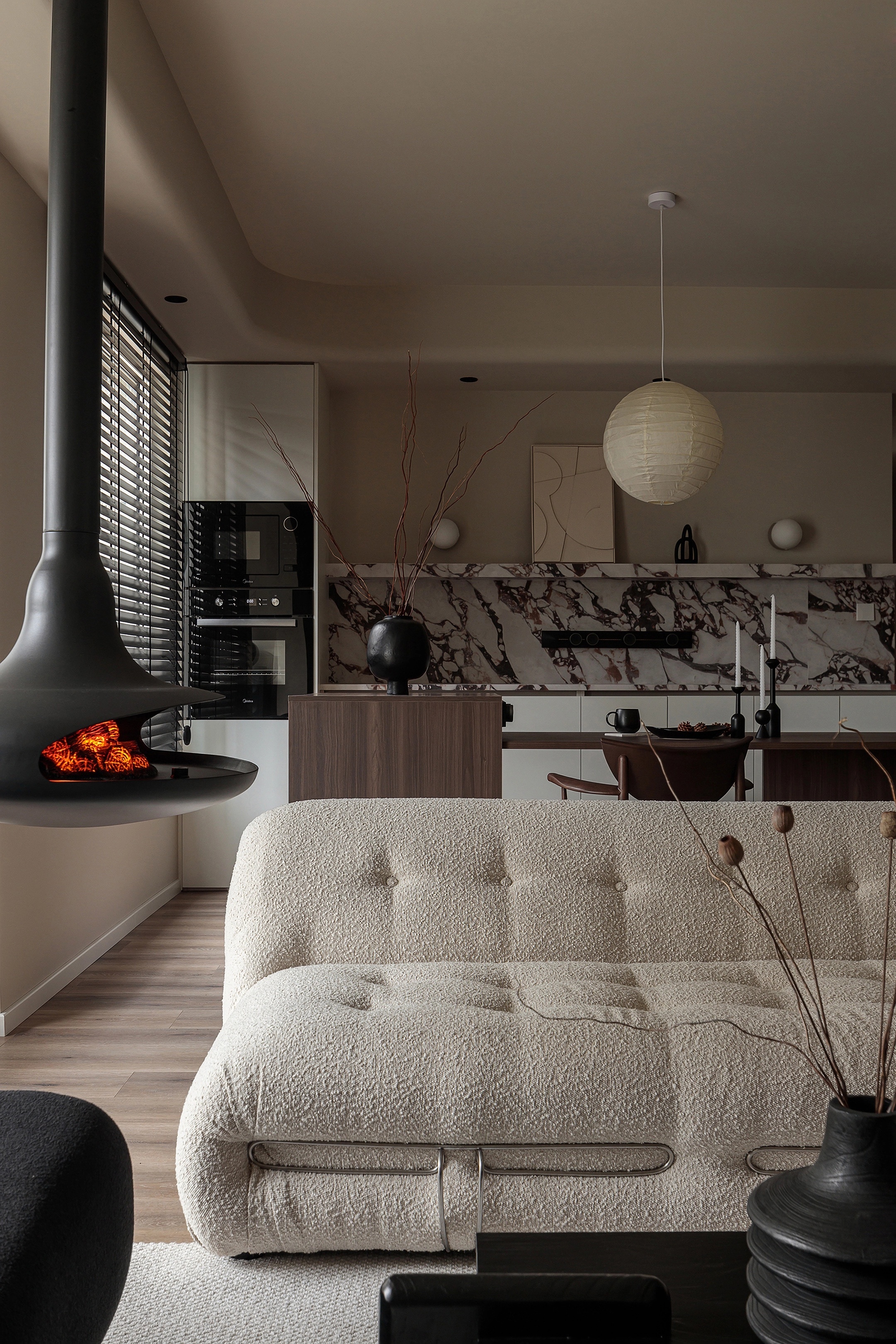 120m²中古侘寂 · 落地一套家居博主的家丨中国眉山丨壹佳一舍设计-17