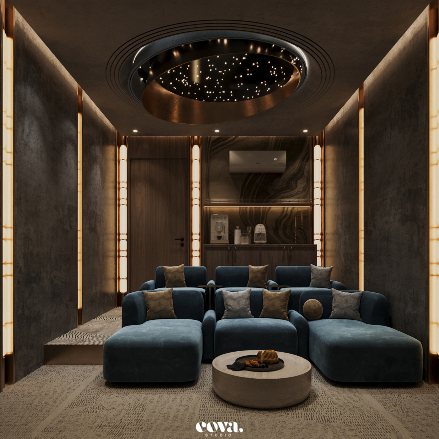 家庭影院丨沙特阿拉伯丨Cova Studio-9