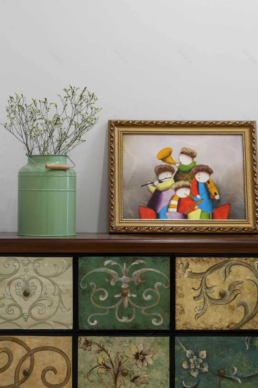 103㎡简约美式三室两厅,实用收纳打造舒适家居-34