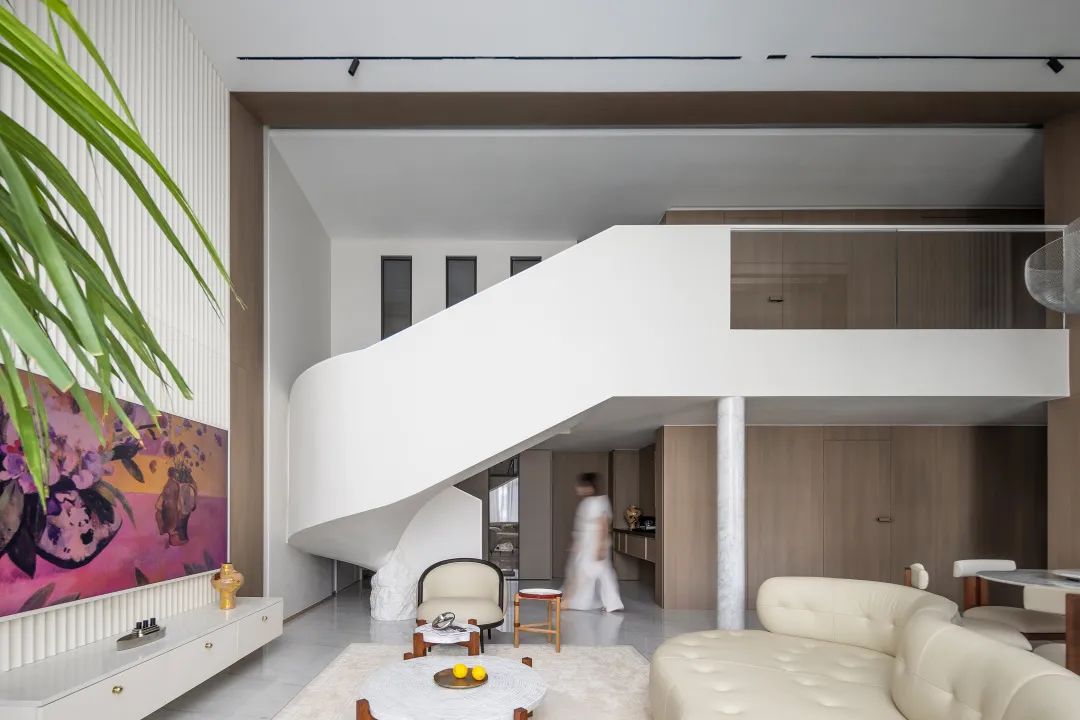 三代同檐,200㎡独立又亲近的“理想家”丨中国广州丨陆文龙独立设计师-21