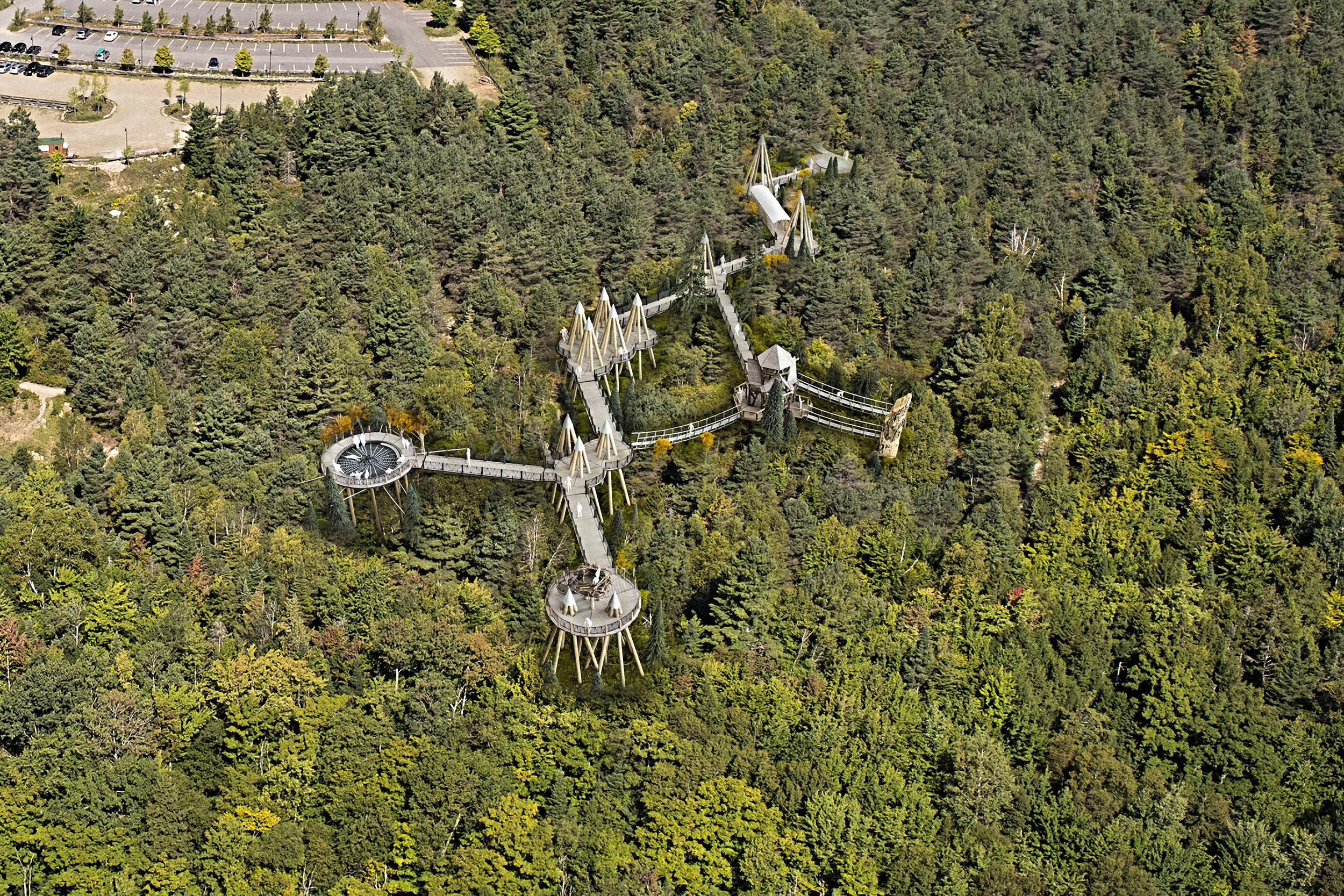 野性漫步 · 融入自然的高空步道设计-6