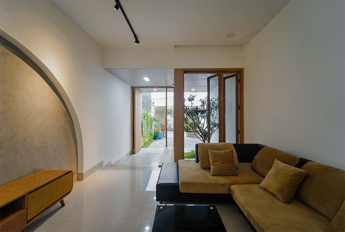 越南胡志明市绿色开放家庭住宅设计-17