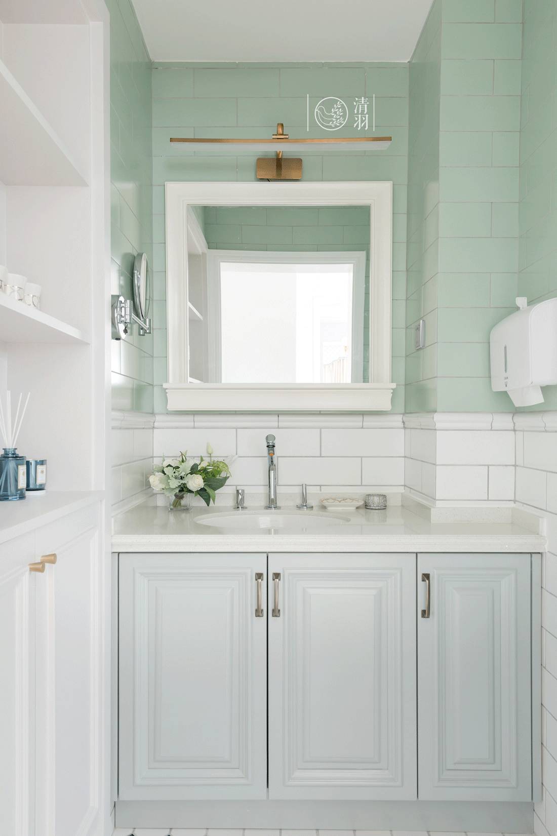 成都高新区 133 平米三室二厅二卫的明静空间设计-28