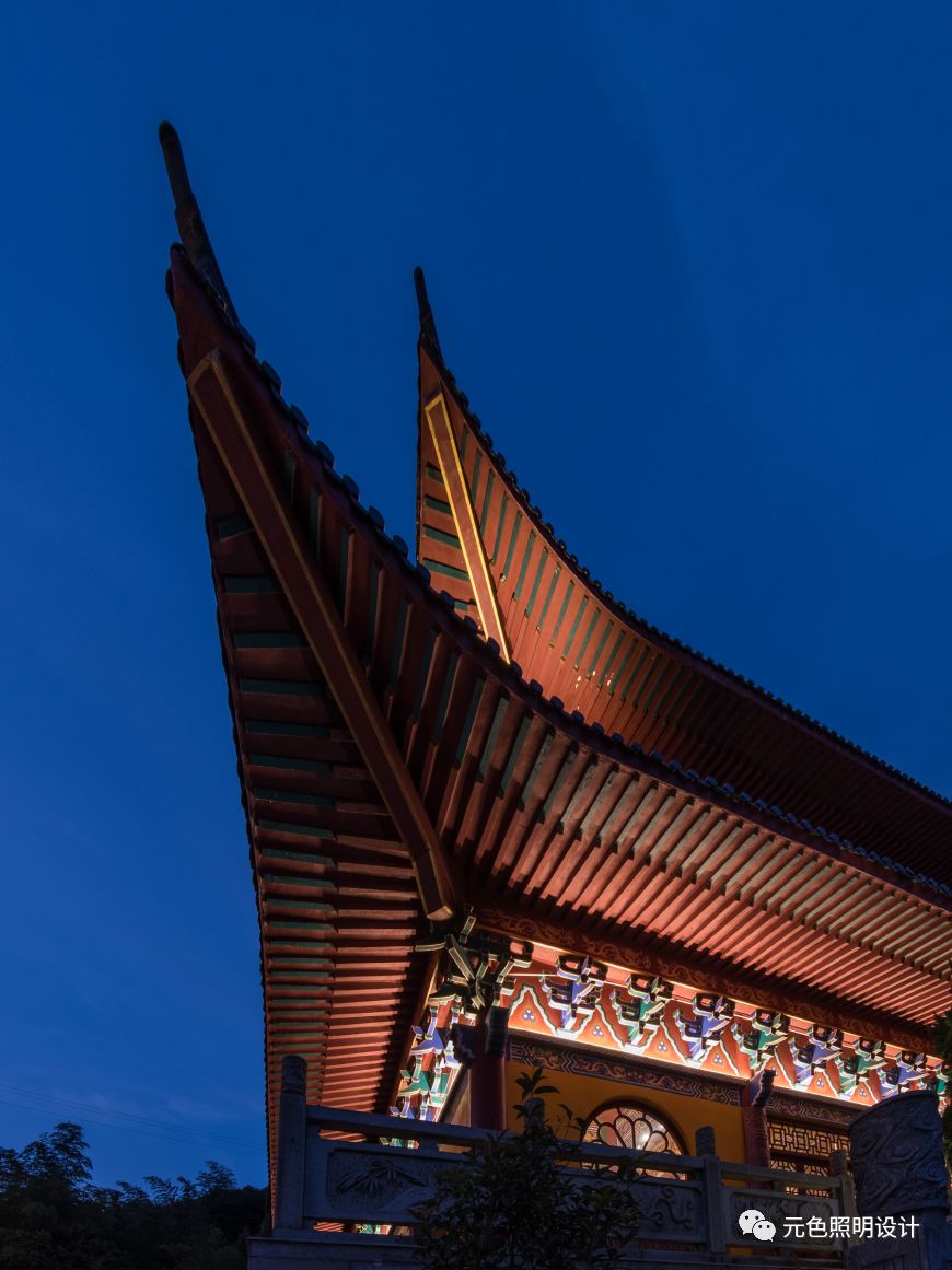 佛 · 光 | 道吾山护国兴华禅寺灯光改造-28