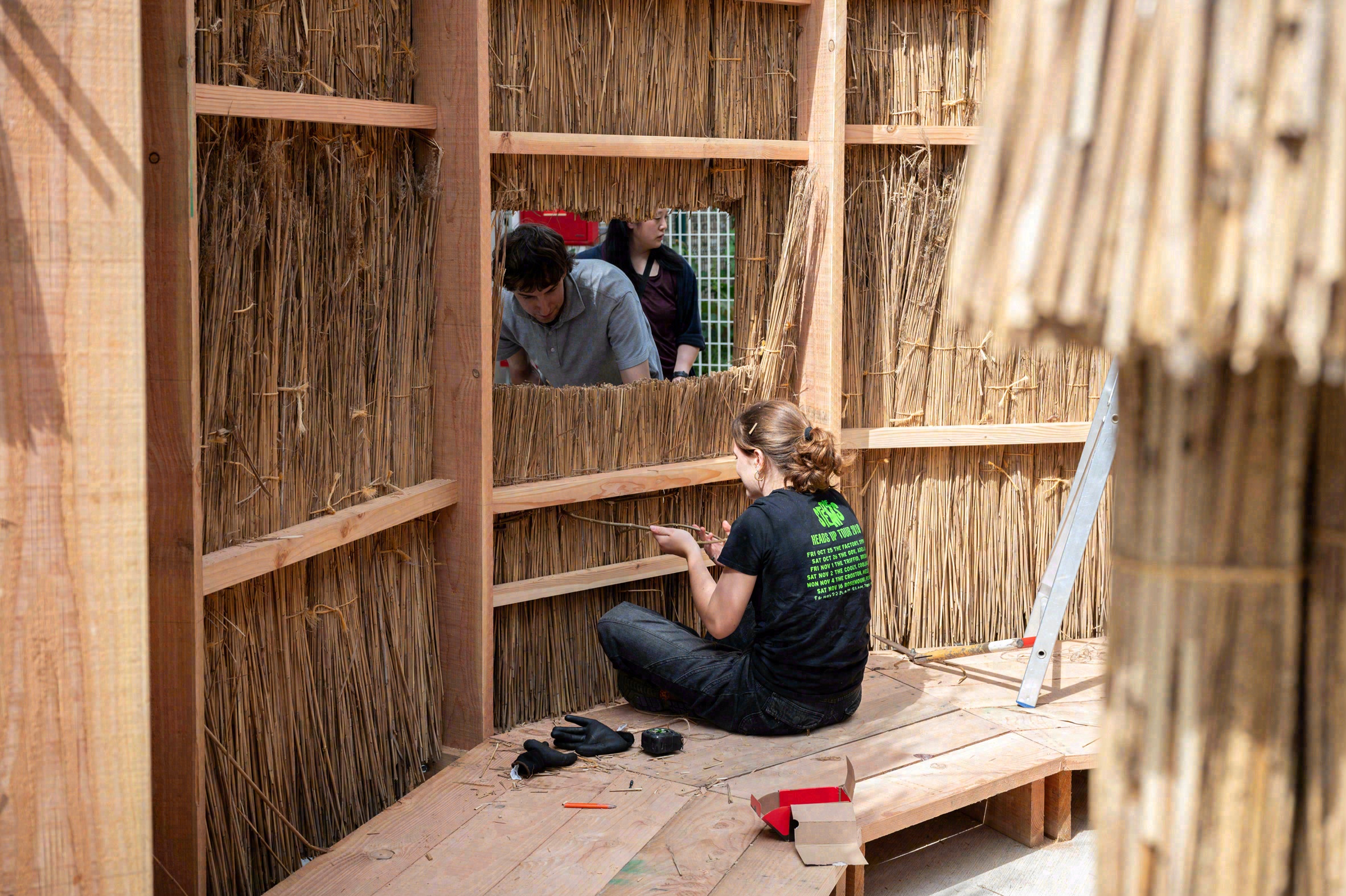 Rising from the Water pavilion draws on architecture by Yasmeen Lari-19