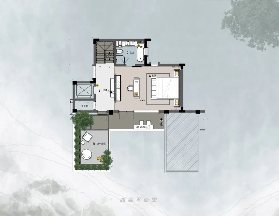 龙光·天瀛别墅合院丨中国成都丨诗意空间设计-90