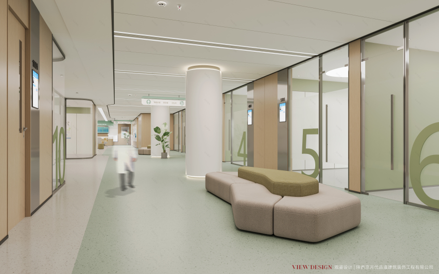 西安市第四人民眼科医院四院眼视光中心大楼设计丨中国陕西-10