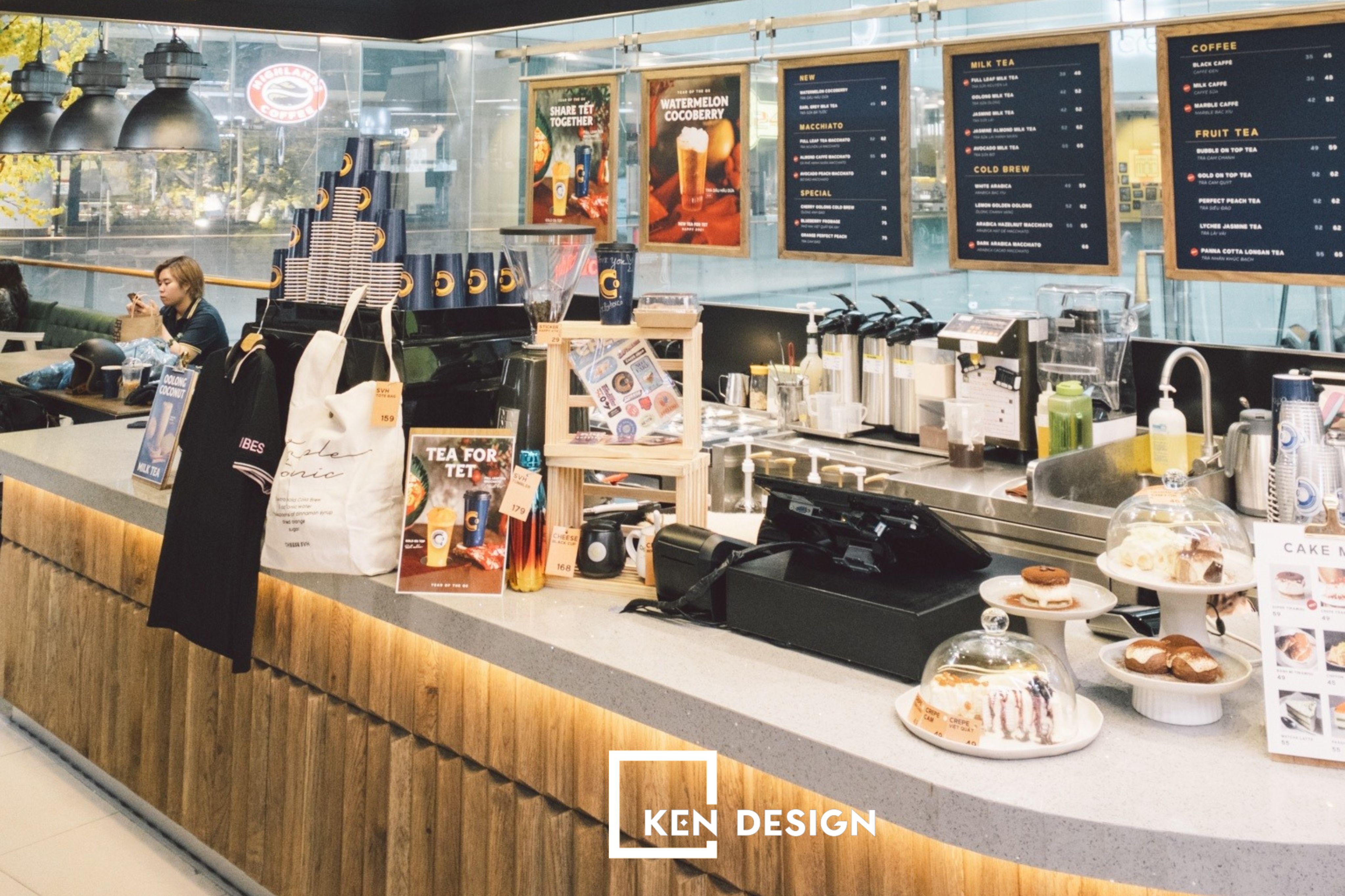Cheese Coffee（范五老街分店）丨越南胡志明市丨KenDesign-48