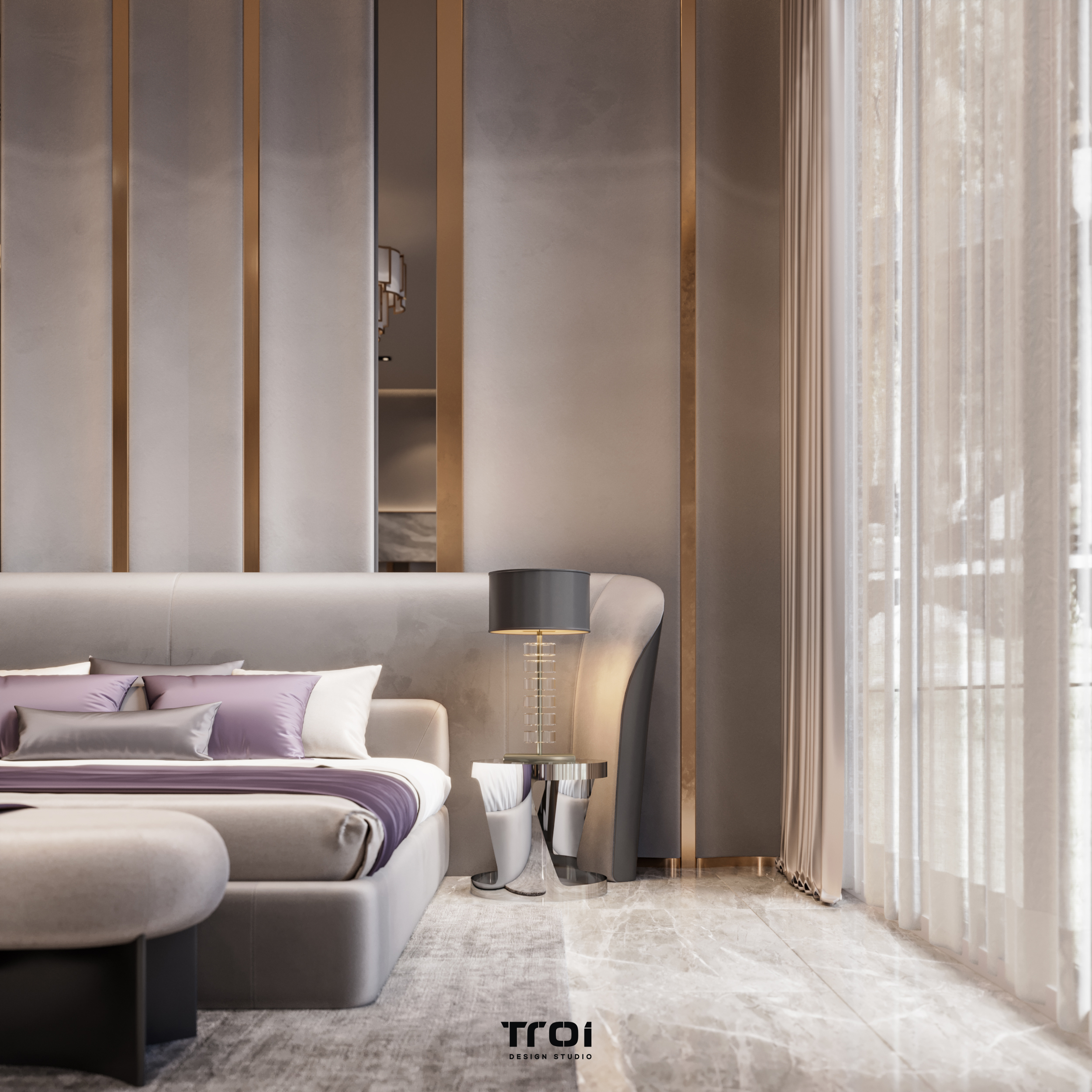 主卧室丨Oman丨Troi Design Studio-24