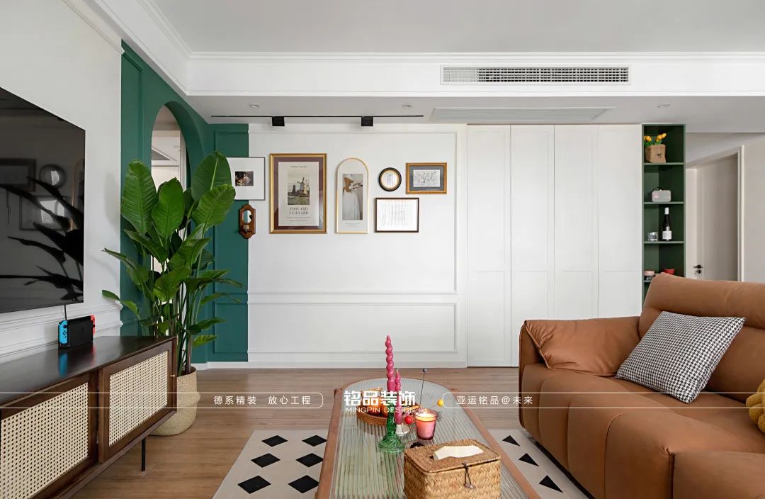 墨绿奶油的邂逅 · 95 后美女教师的复古之家丨铭品装饰-30