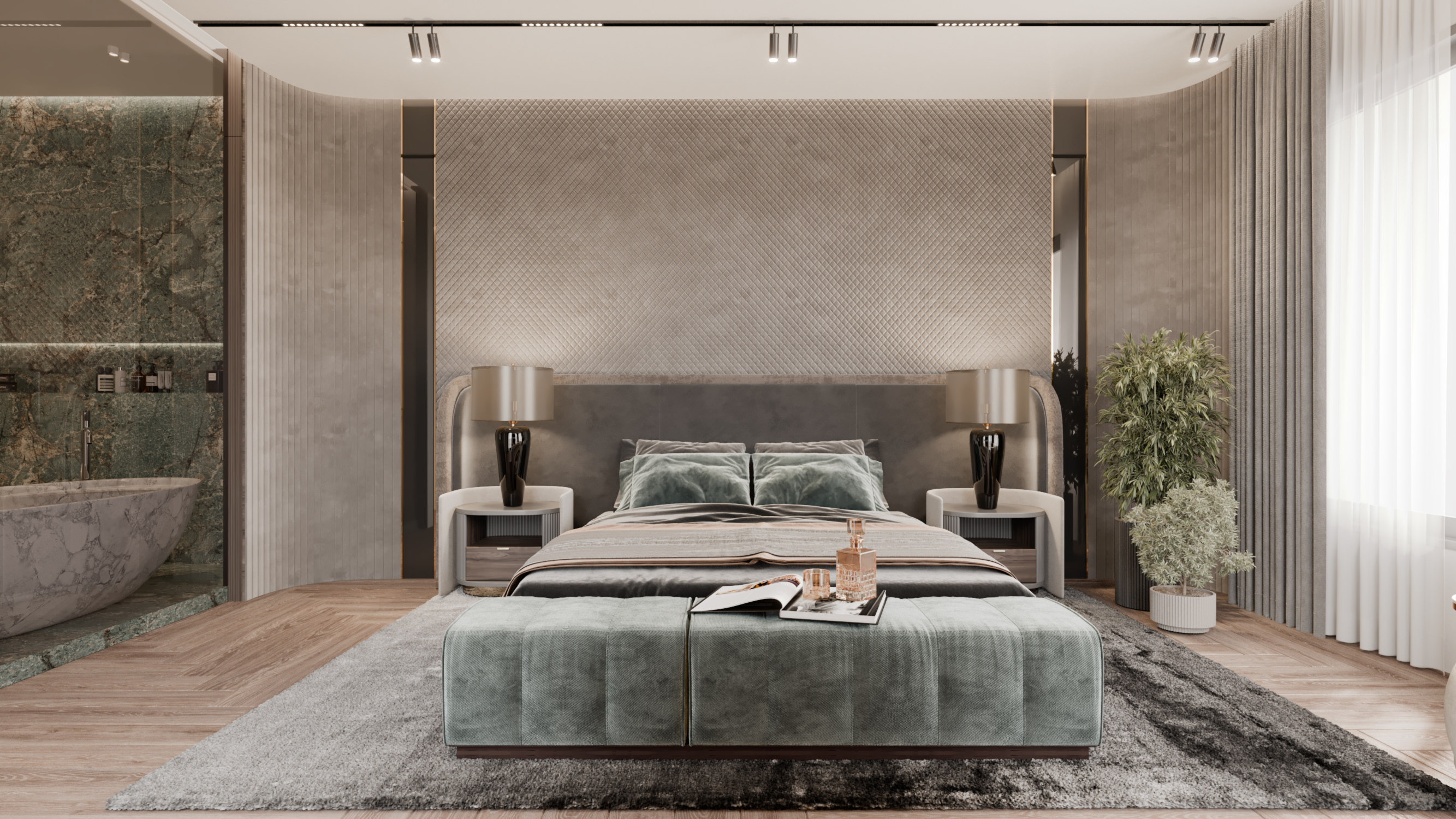 主卧室丨突尼斯丨Anamorph agency-5