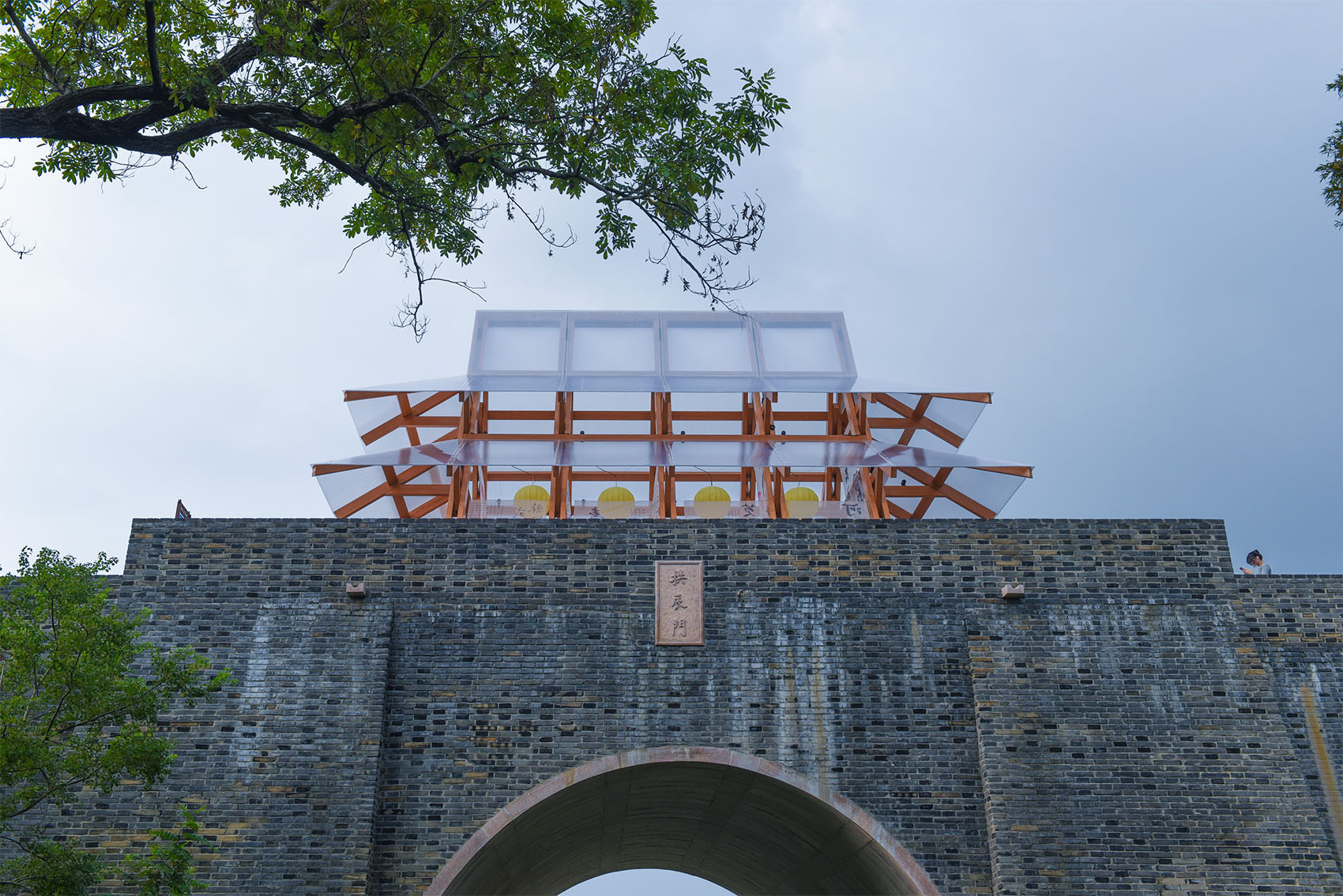 “再现拱辰门”·亭林园北门艺术装置丨中国建筑设计研究院有限公司一脉设计研究中心-7