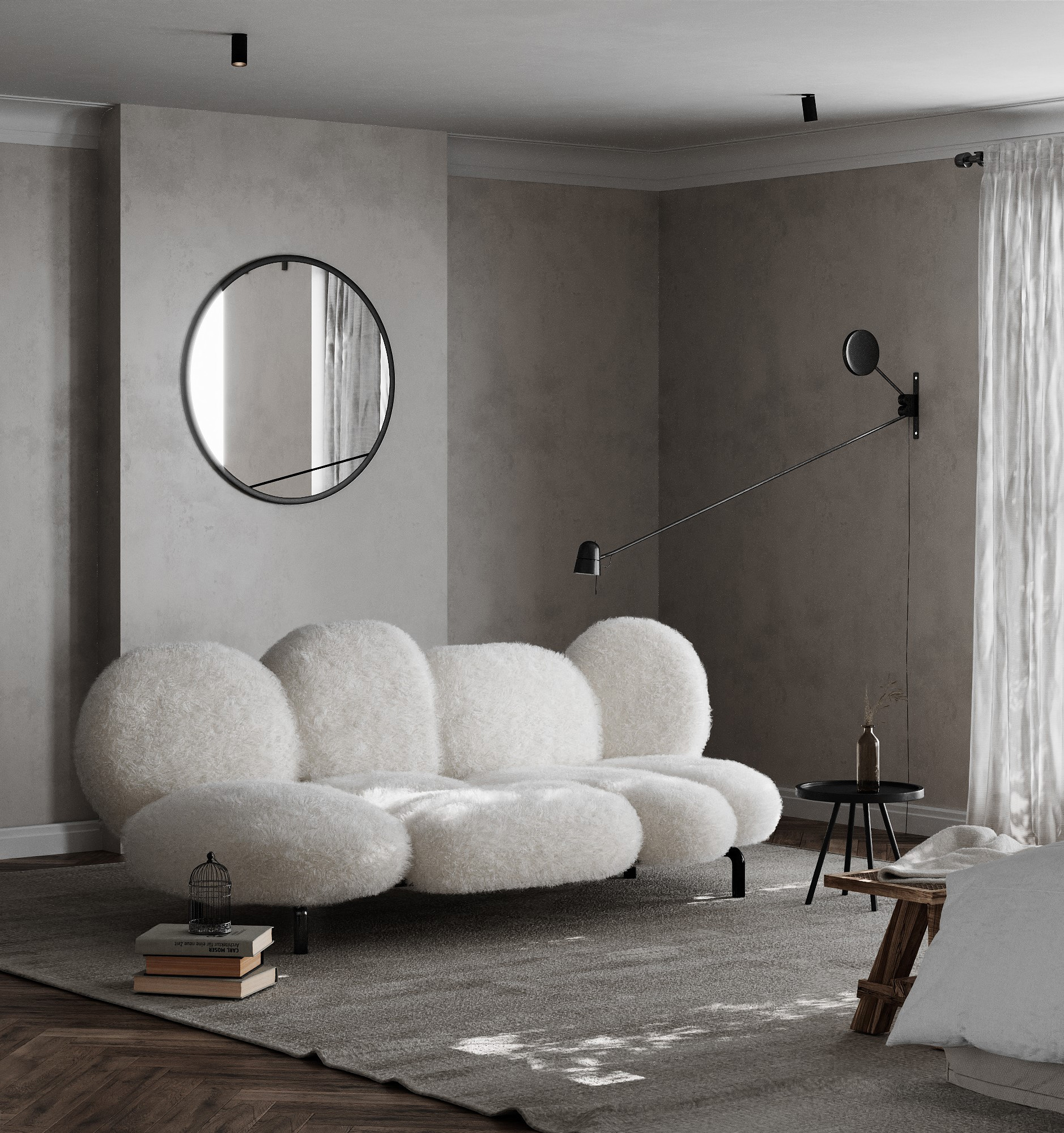 意大利式房屋·主卧室丨Italy丨oviumdesign-5